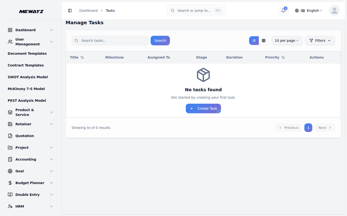 Mewayz Bug Tracker — Issue queue