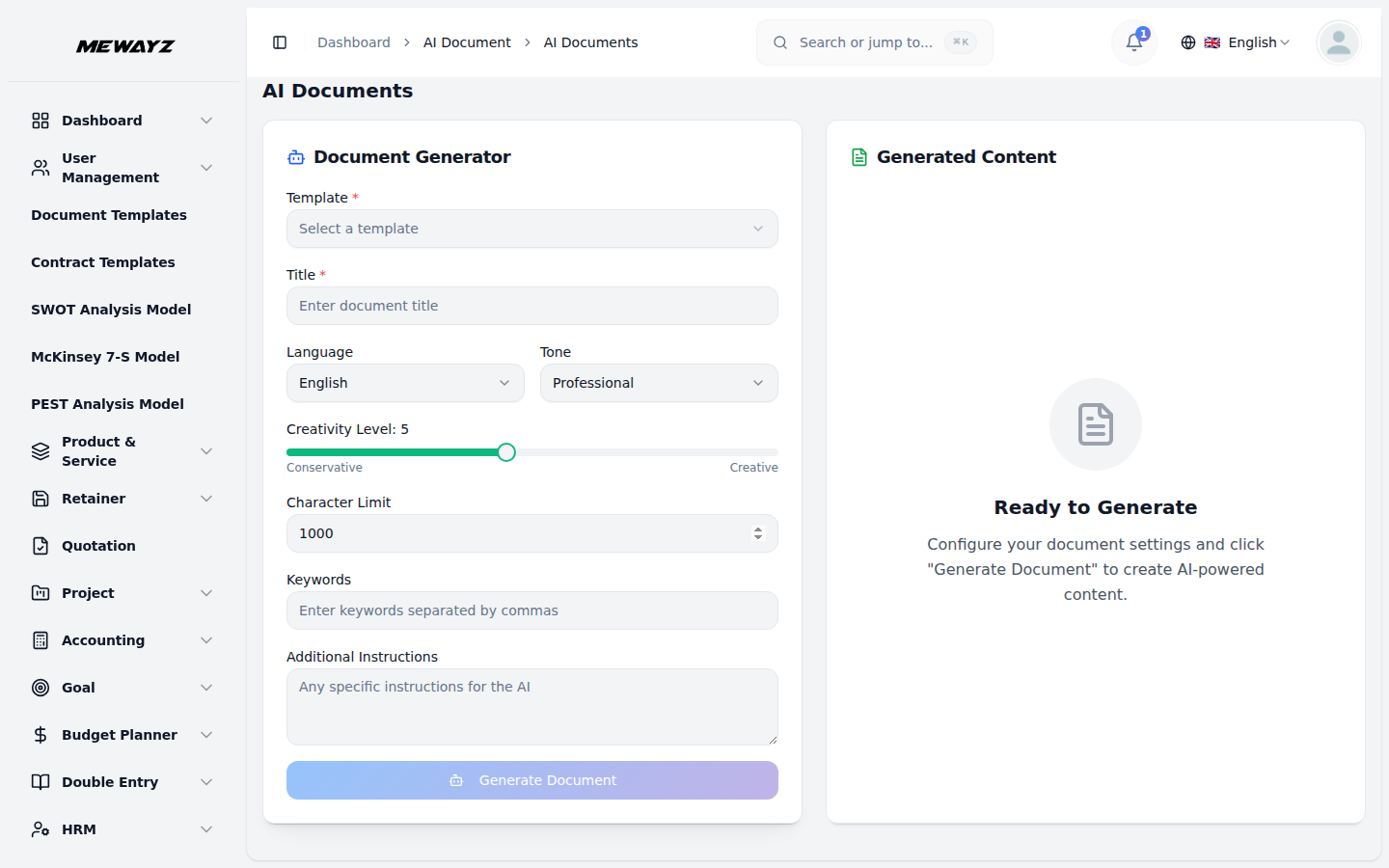 AI documents