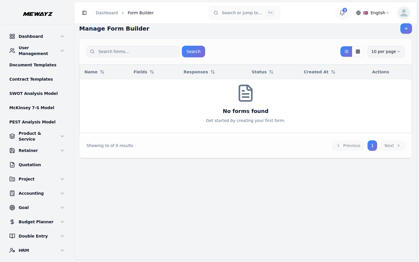 Form builder