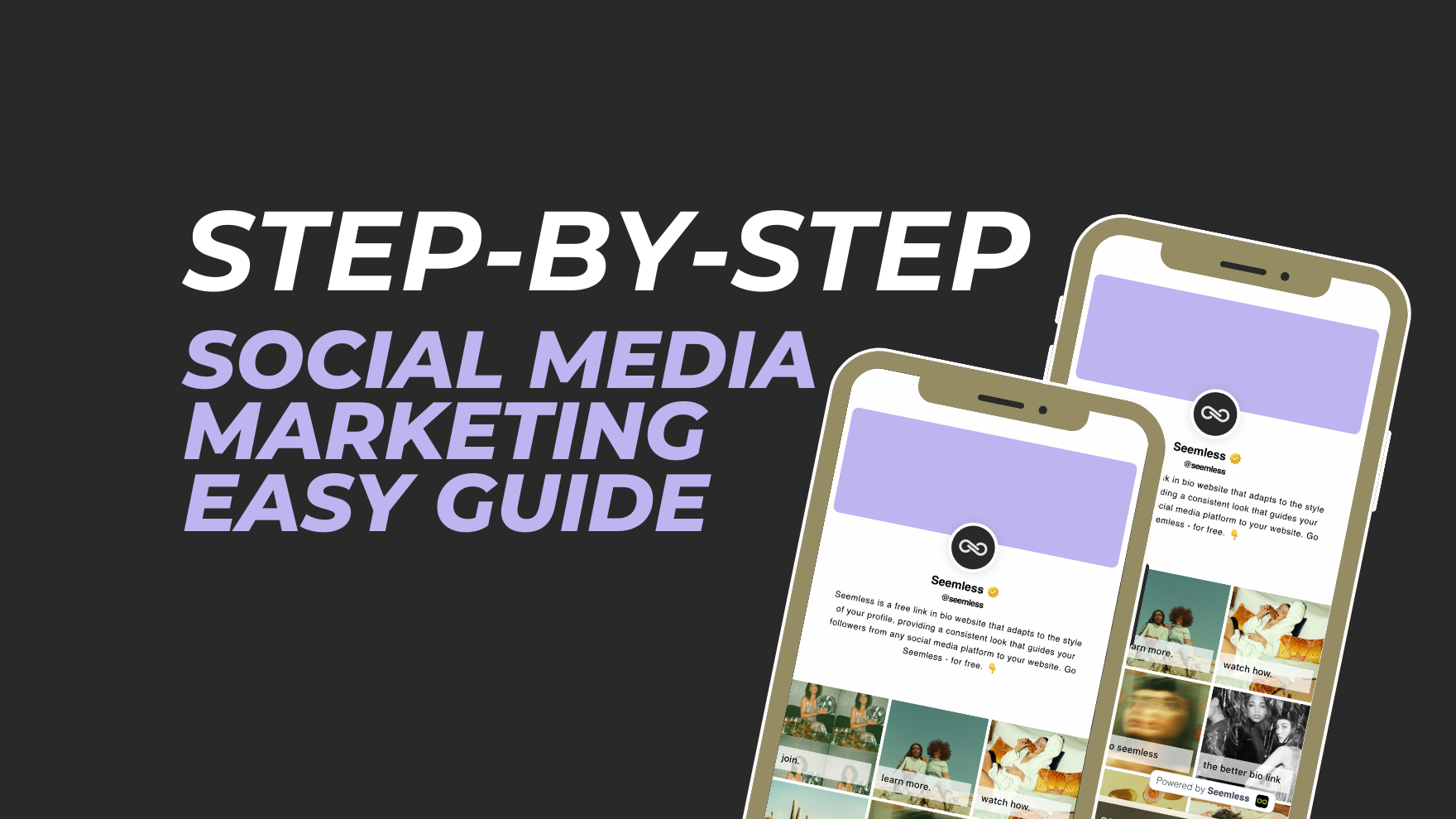 Step-by-step social media marketing guide