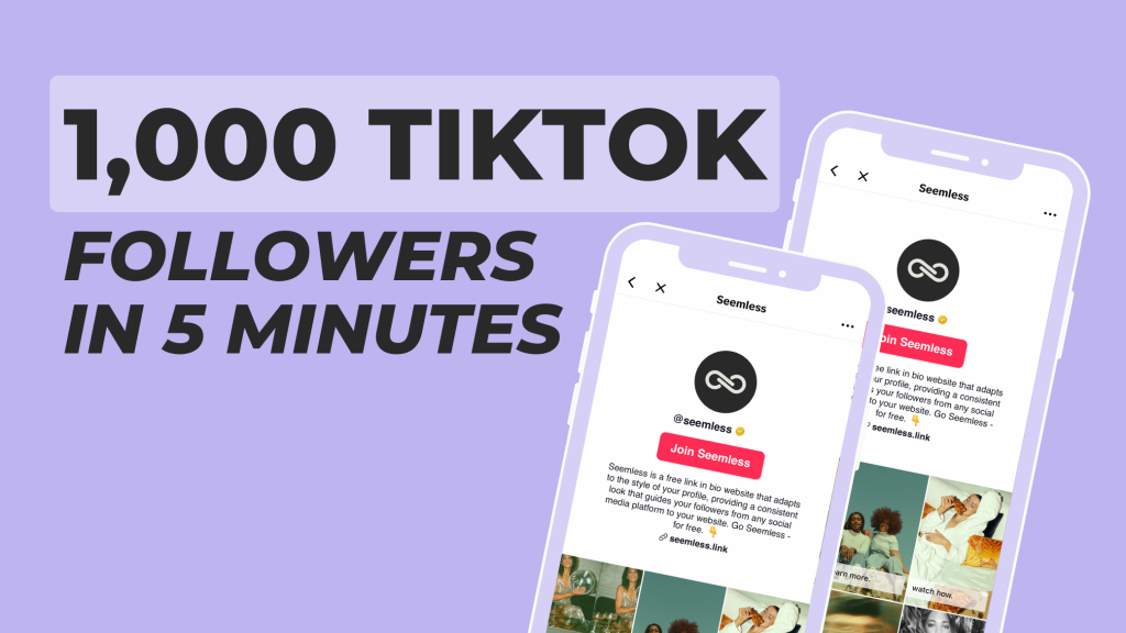 How to Get 1k Followers on TikTok in 5 Minutes