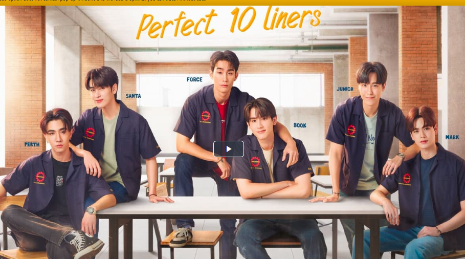 รับชม+Perfect 10 Liners สายรหัสเทวดา EP.9 เต็มเรื่อง ดูย้อนหลังUNCUT ซีรี่ย์ฟรี
