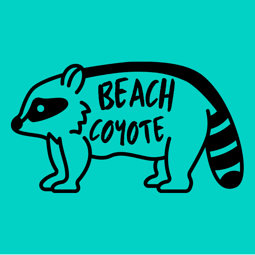 Beach Coyote