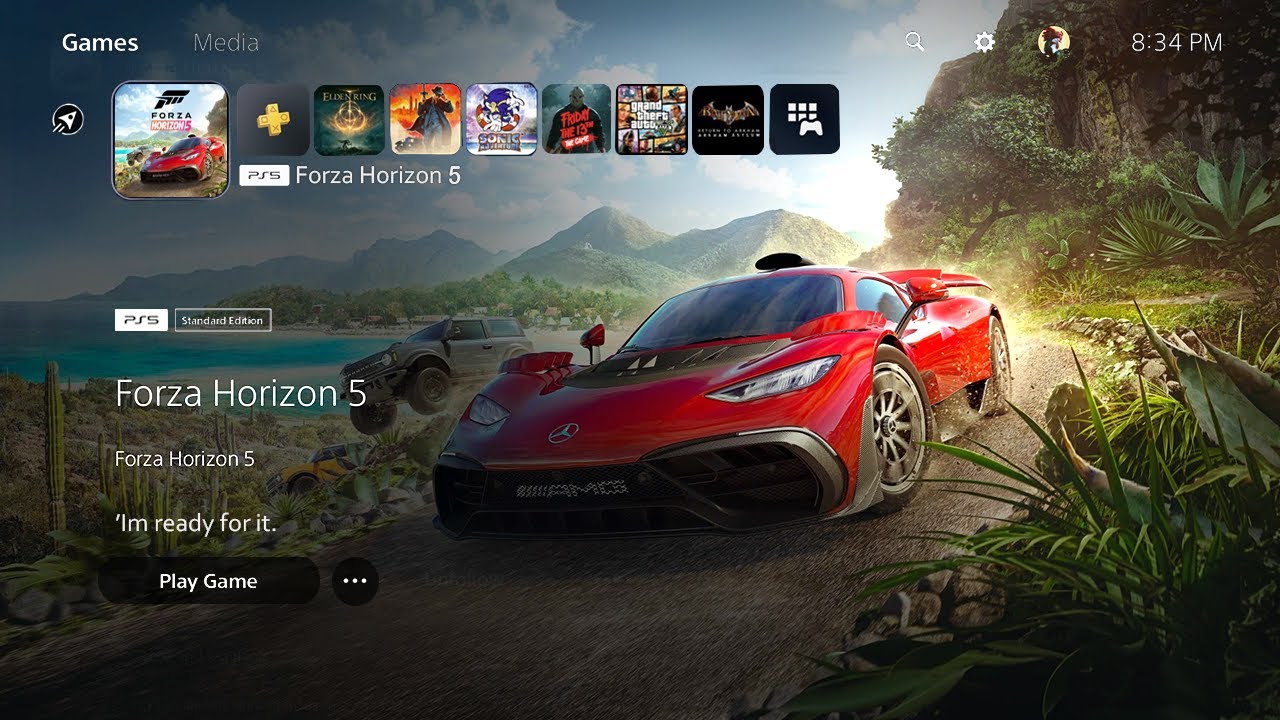 Download Forza Horizon 5 Early On PS5 Below